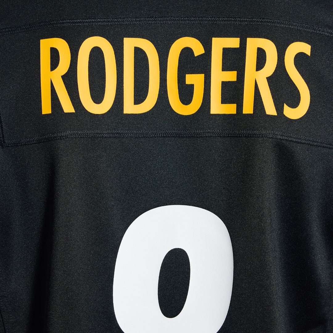 Pittsburgh Steelers Aaron Rodgers Nike White Game Jersey