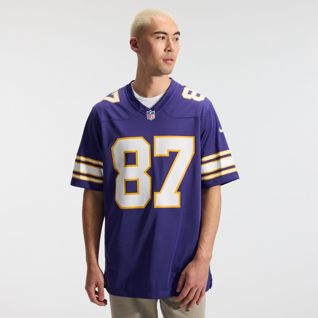 Minnesota Vikings T.J. Hockenson Nike Purple Classic Player Game Jersey