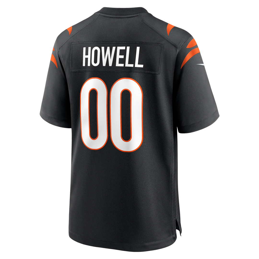 Cincinnati Bengals Cashius Howell Nike Black Team Game Jersey