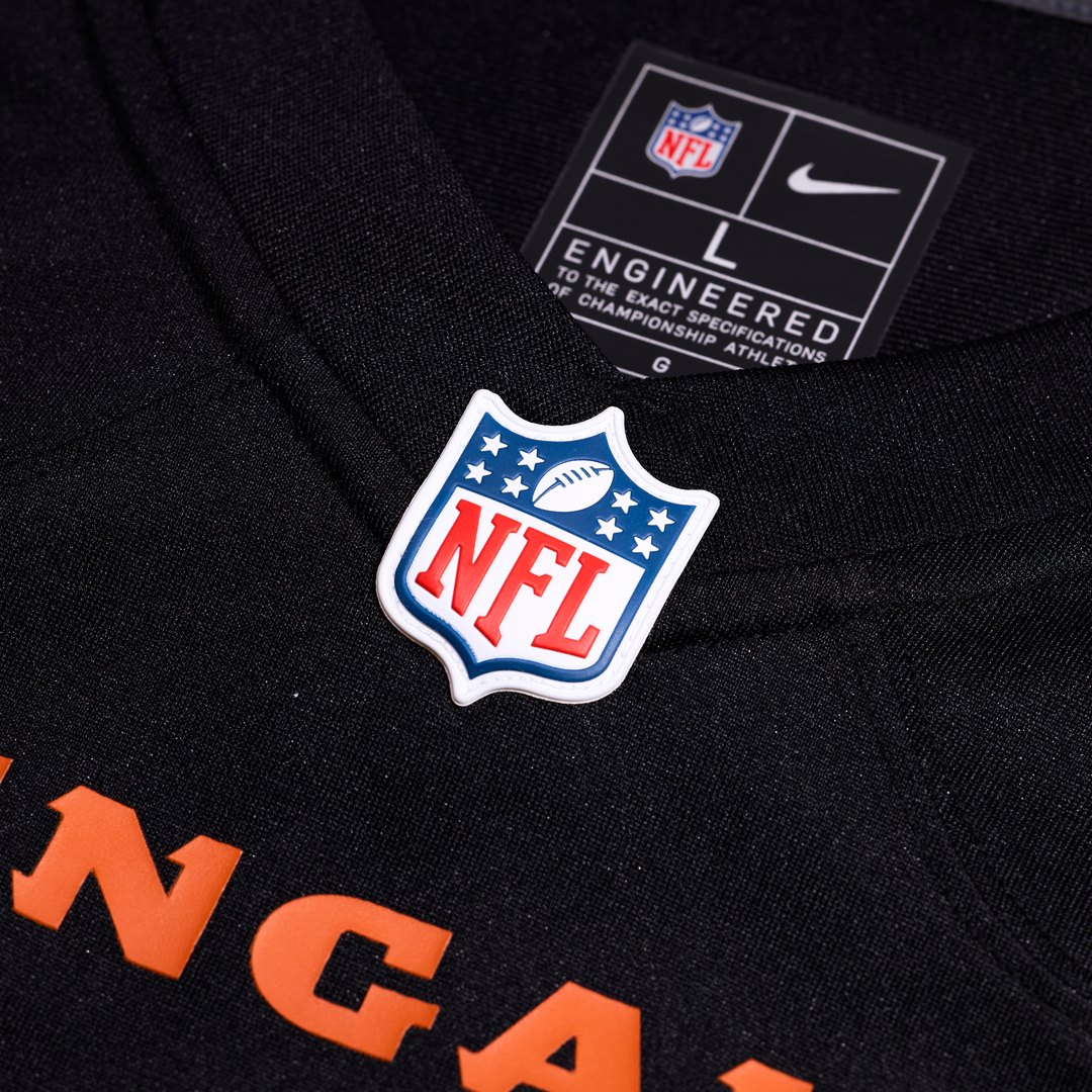 Cincinnati Bengals Jalen Rivers Nike Black Team Game Jersey