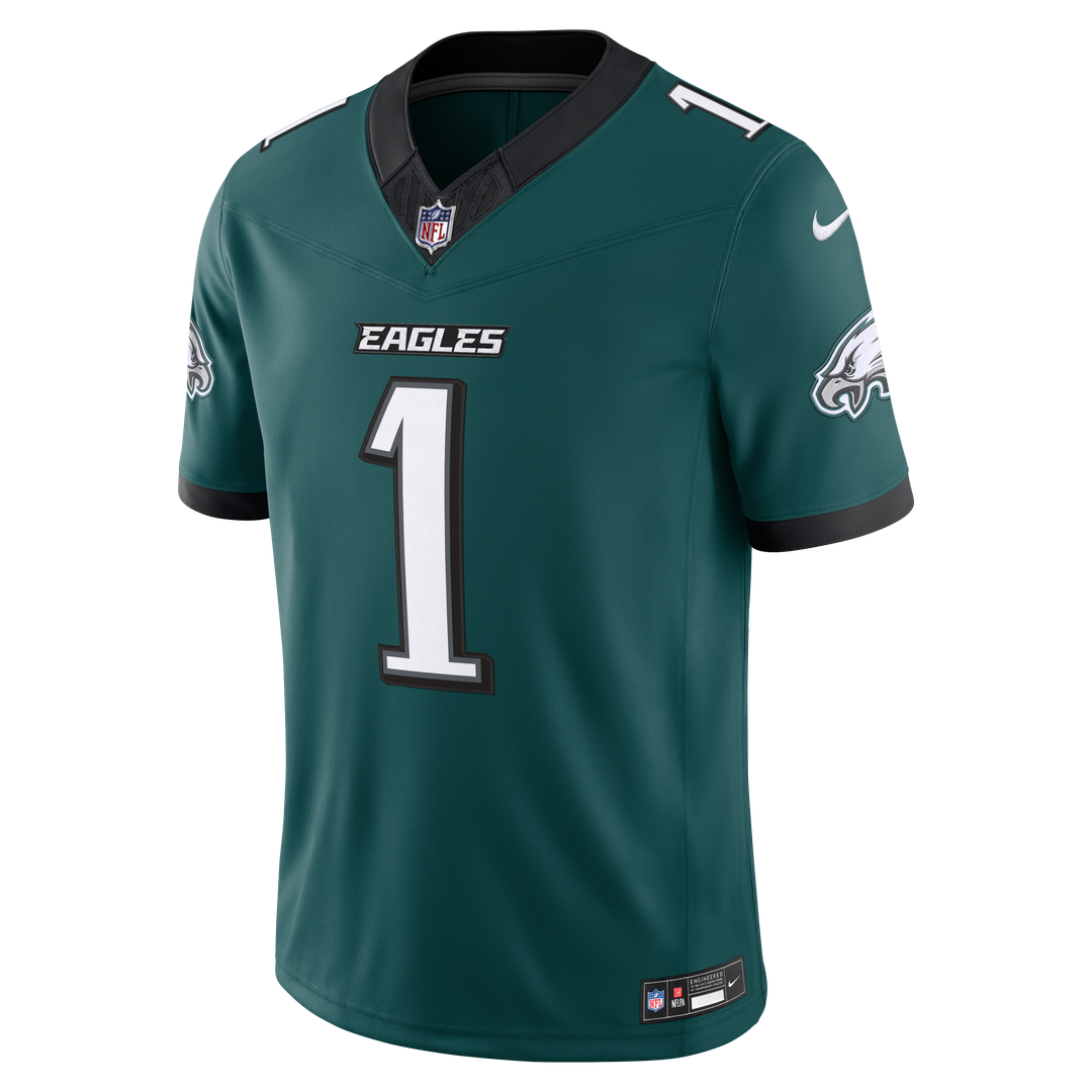 Philadelphia Eagles Jalen Hurts Nike White Vapor F.U.S.E. Stitched Limited Jersey