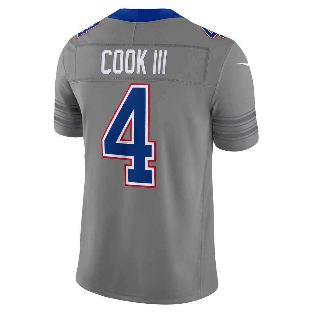 Buffalo Bills James Cook III Nike Royal Team Vapor F.U.S.E. Stitched Limited Jersey