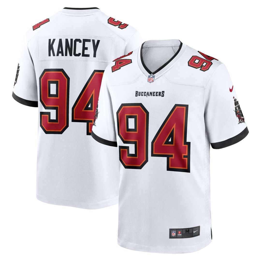 Tampa Bay Buccaneers Calijah Kancey Nike Orange Alternate Game Jersey