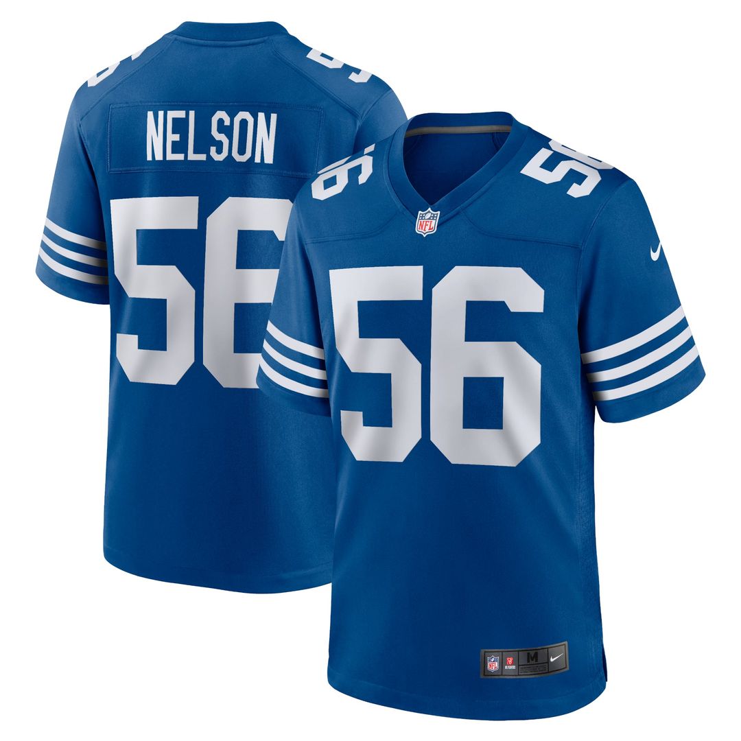Indianapolis Colts Quenton Nelson Nike White Game Player Jersey