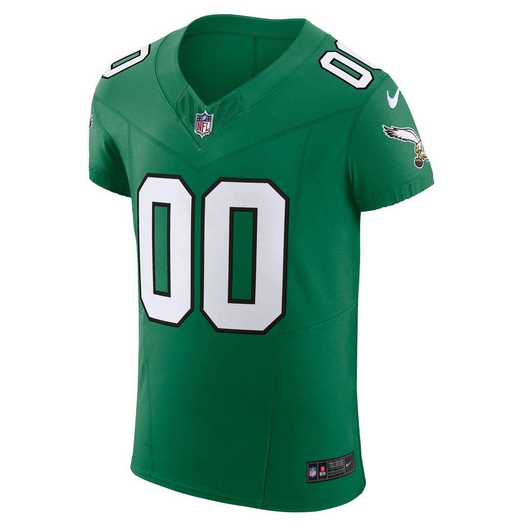 Philadelphia Eagles Nike Midnight Green Team Vapor F.U.S.E. Elite Custom Jersey