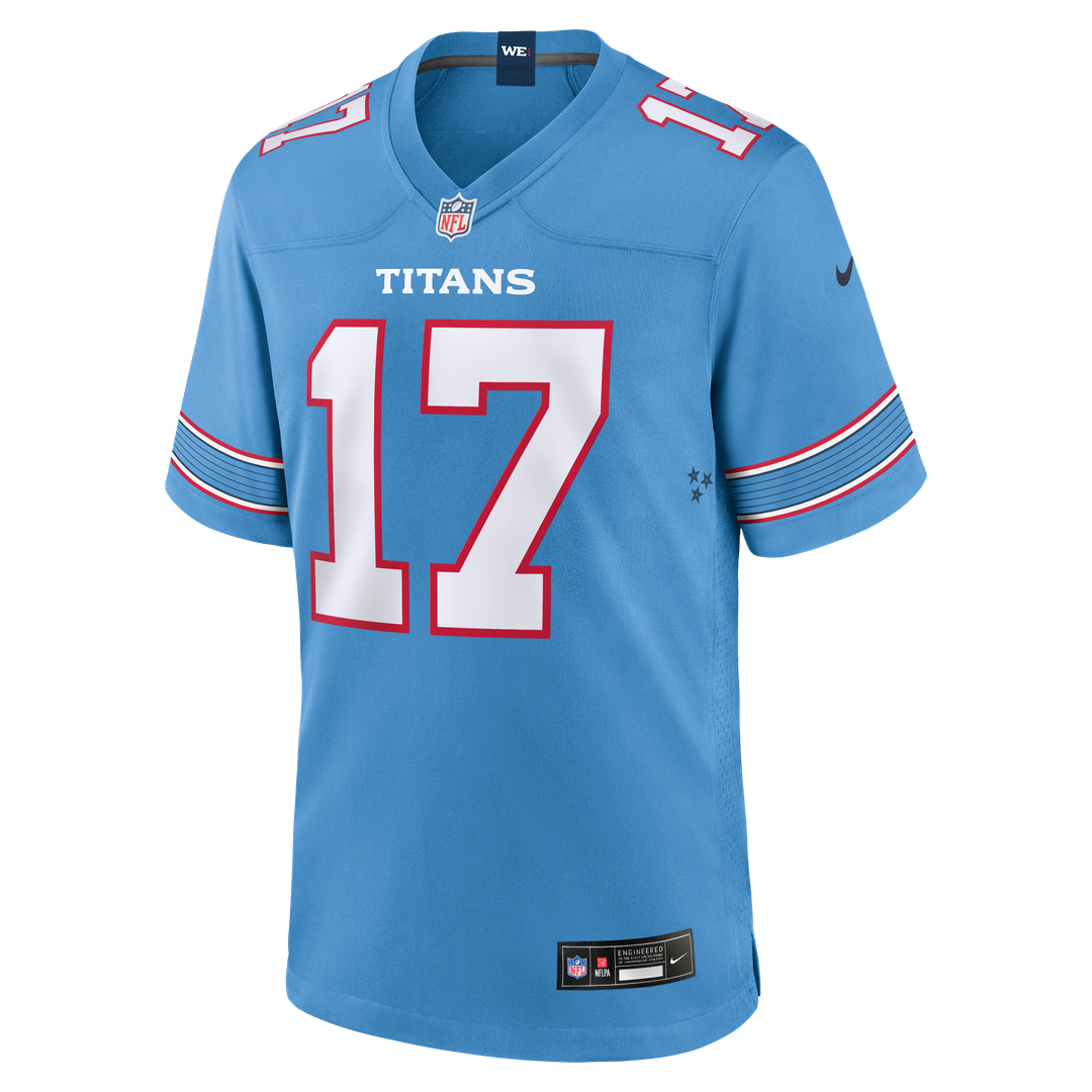 Tennessee Titans Chimere Dike Nike White Game Jersey