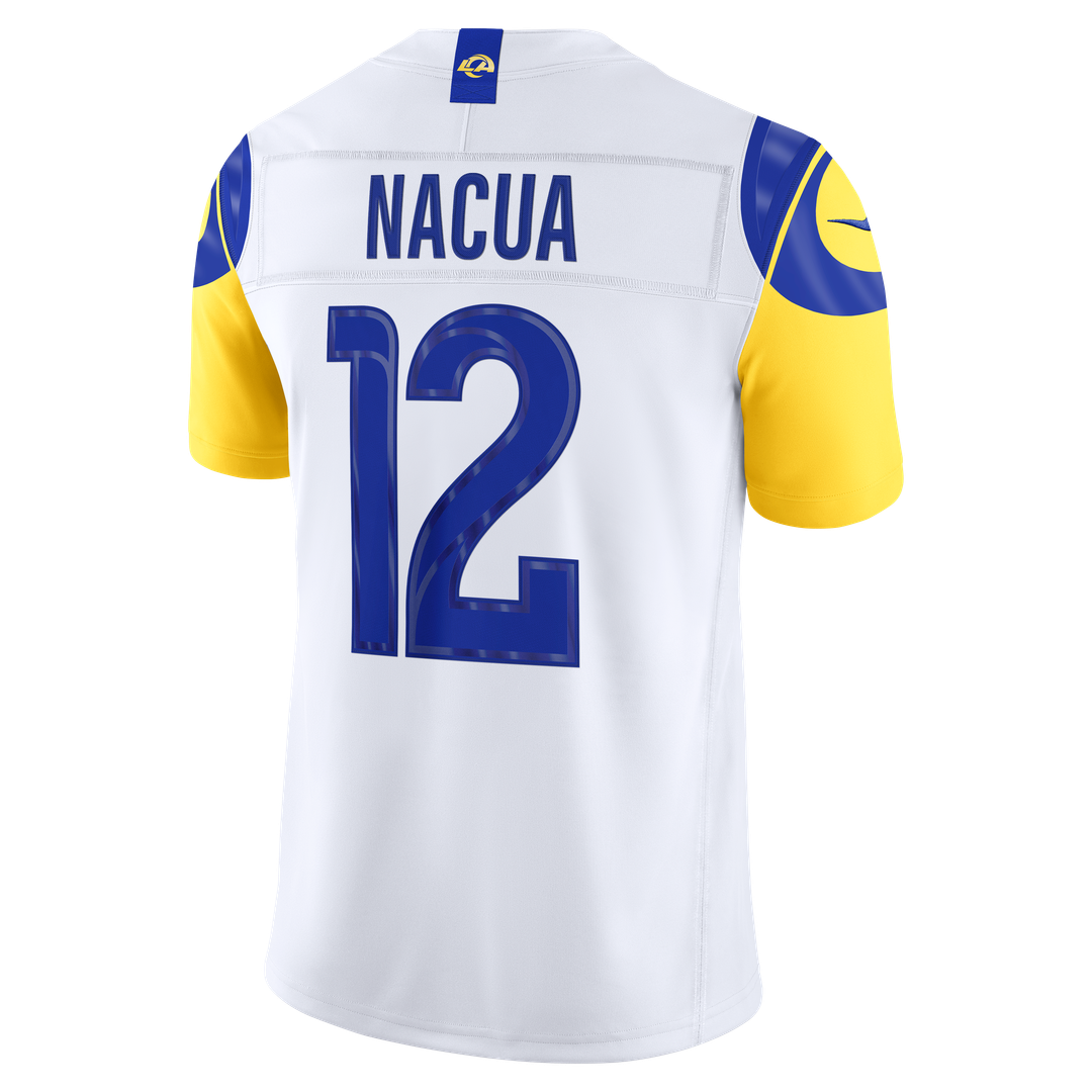 Los Angeles Rams Puka Nacua Nike Royal Team Vapor F.U.S.E. Stitched Limited Jersey