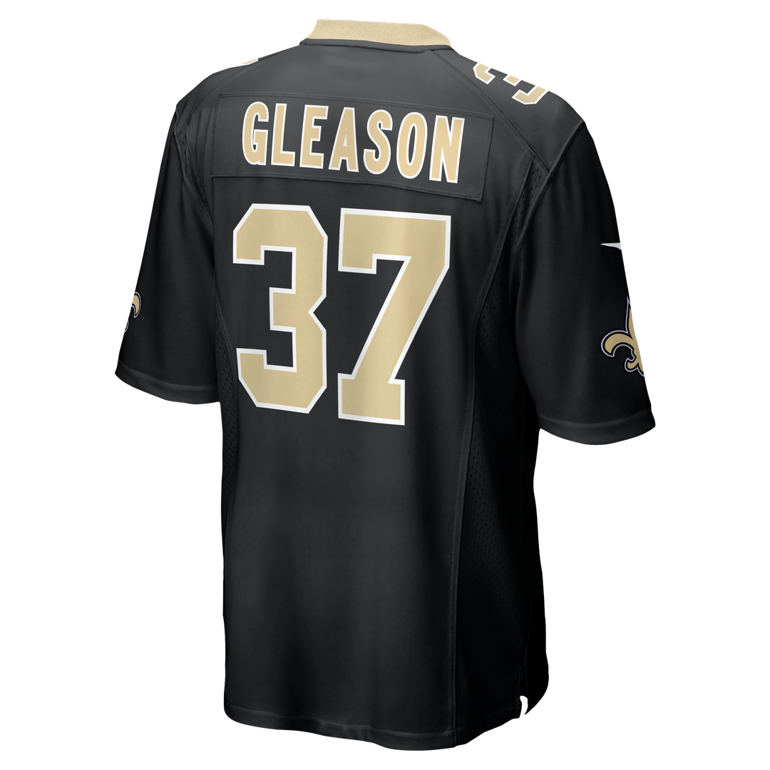 New Orleans Saints Steve Gleason Nike Black Game Retired Player Jersey