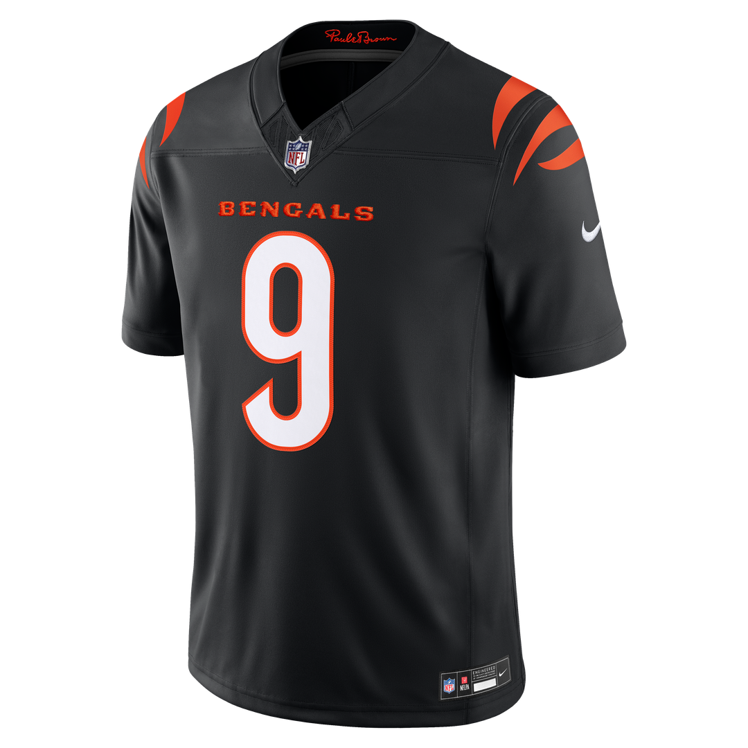 Cincinnati Bengals Joe Burrow Nike White Vapor F.U.S.E. Stitched Limited Jersey