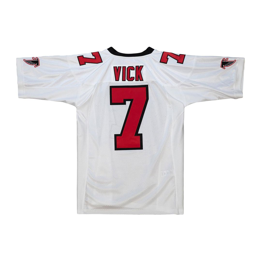 Atlanta Falcons 2003 Michael Vick Mitchell & Ness Red Authentic Throwback Retired Player Jersey