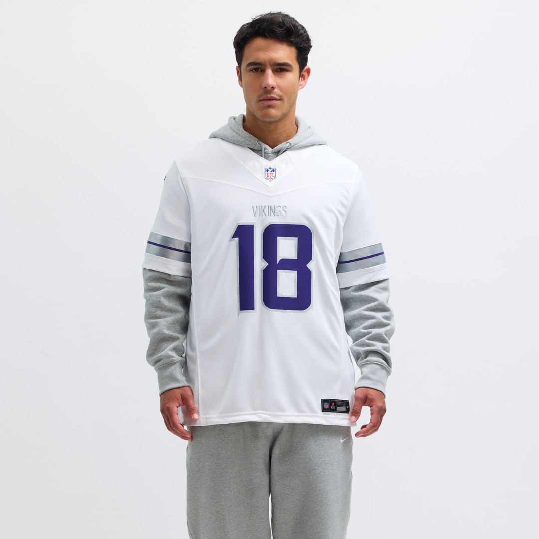 Minnesota Vikings Justin Jefferson Nike White Alternate Vapor F.U.S.E. Limited Jersey
