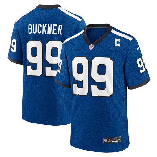 Indianapolis Colts DeForest Buckner Nike Blue Alternate Game Jersey