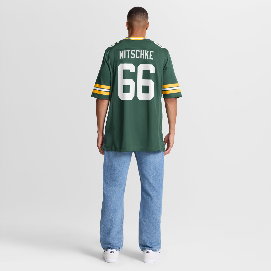 Green Bay Packers Ray Nitschke Nike Green Game Retired Player Jersey