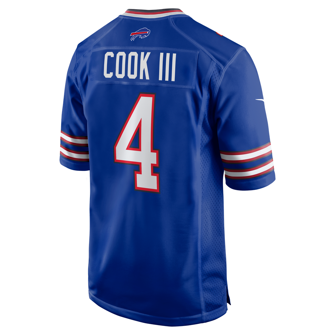 Buffalo Bills James Cook III Nike Gray Nickel City Game Jersey