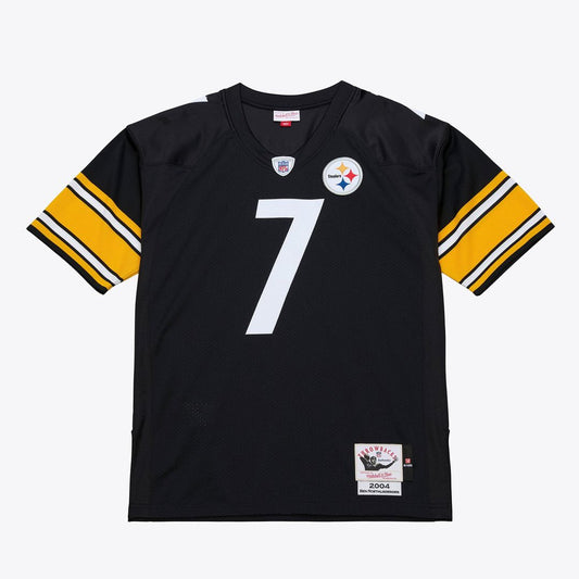Pittsburgh Steelers Ben Roethlisberger Mitchell & Ness Black 2004 Authentic Throwback Jersey