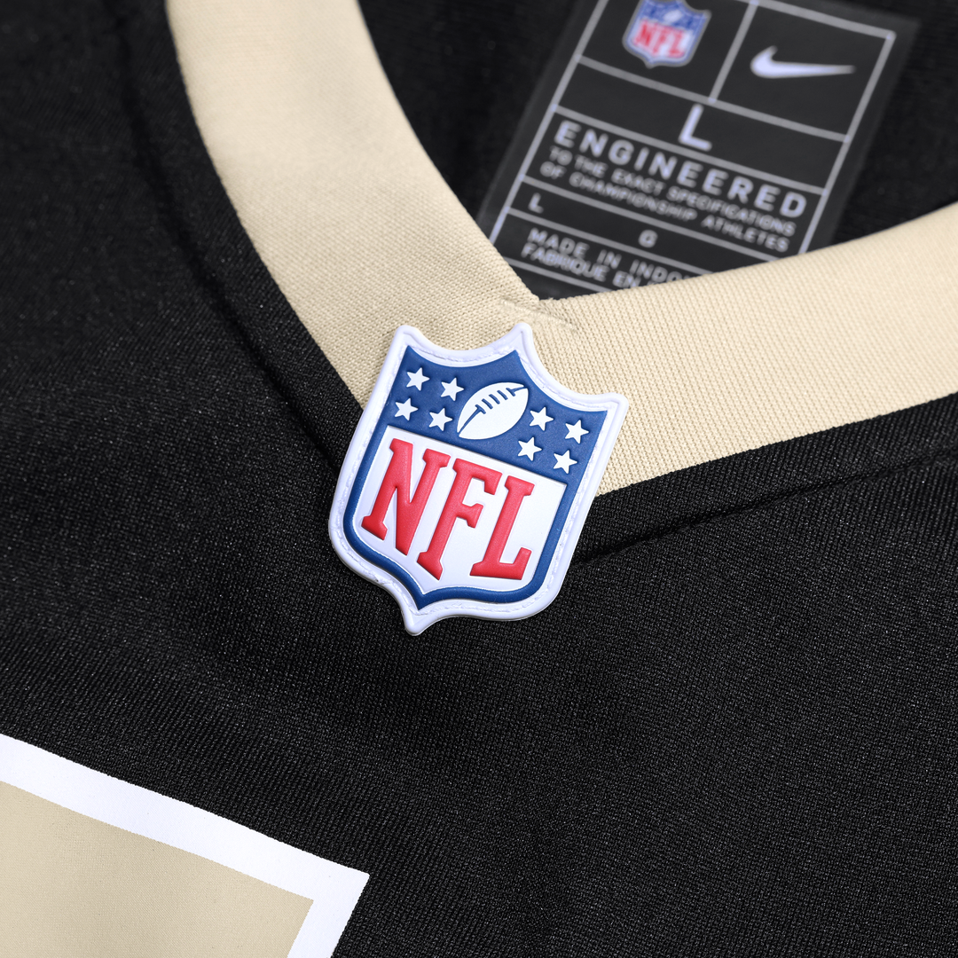 New Orleans Saints Mason Pline Nike Black Team Game Jersey