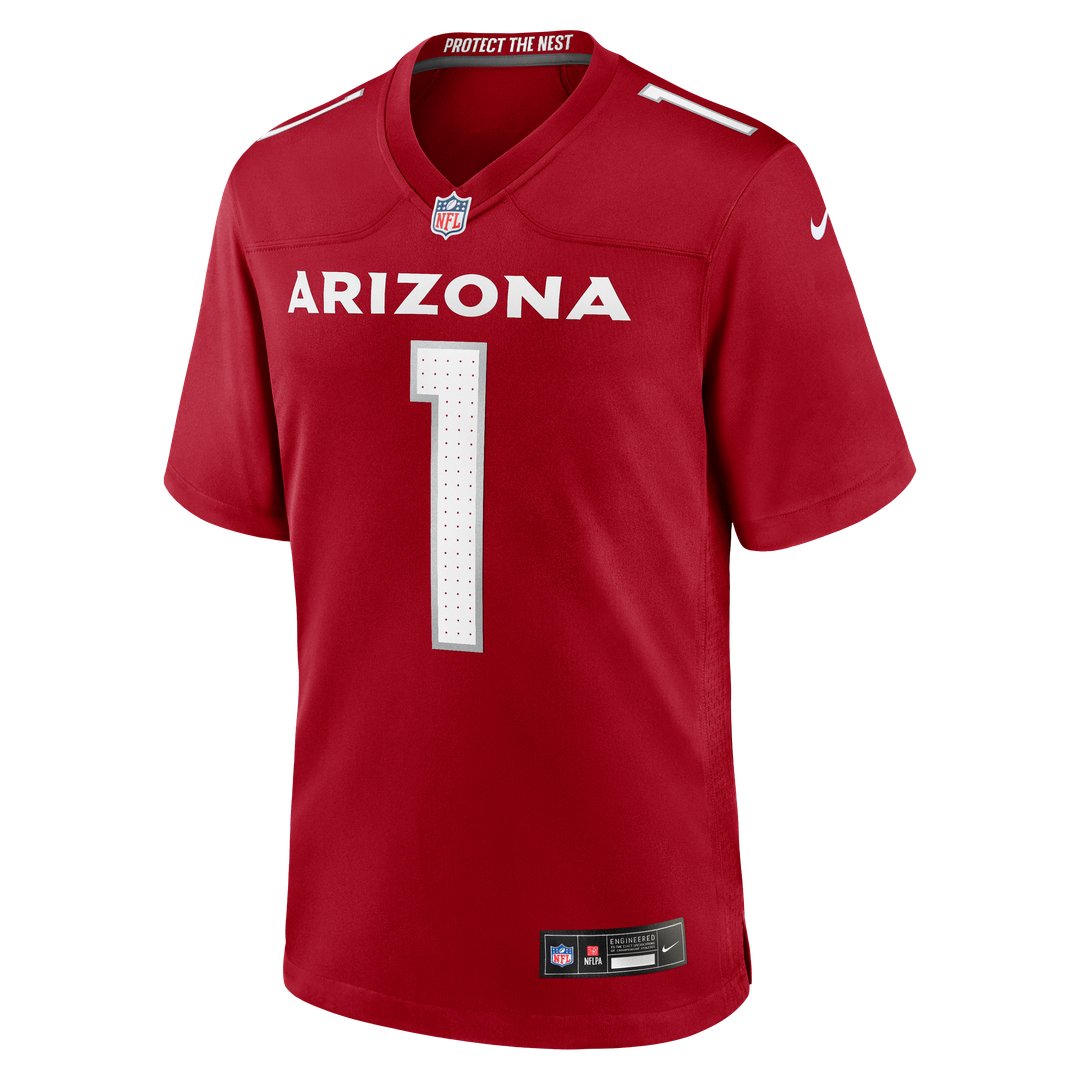 Arizona Cardinals Mack Wilson Nike Cardinal Team Game Jersey