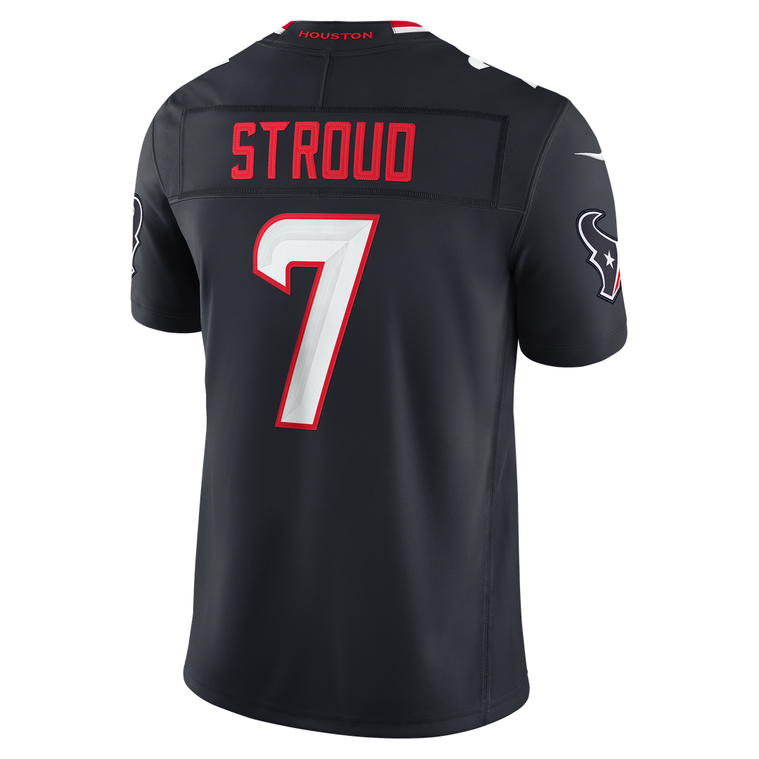 Houston Texans C.J. Stroud Nike Navy Team Vapor F.U.S.E. Stitched Limited Jersey