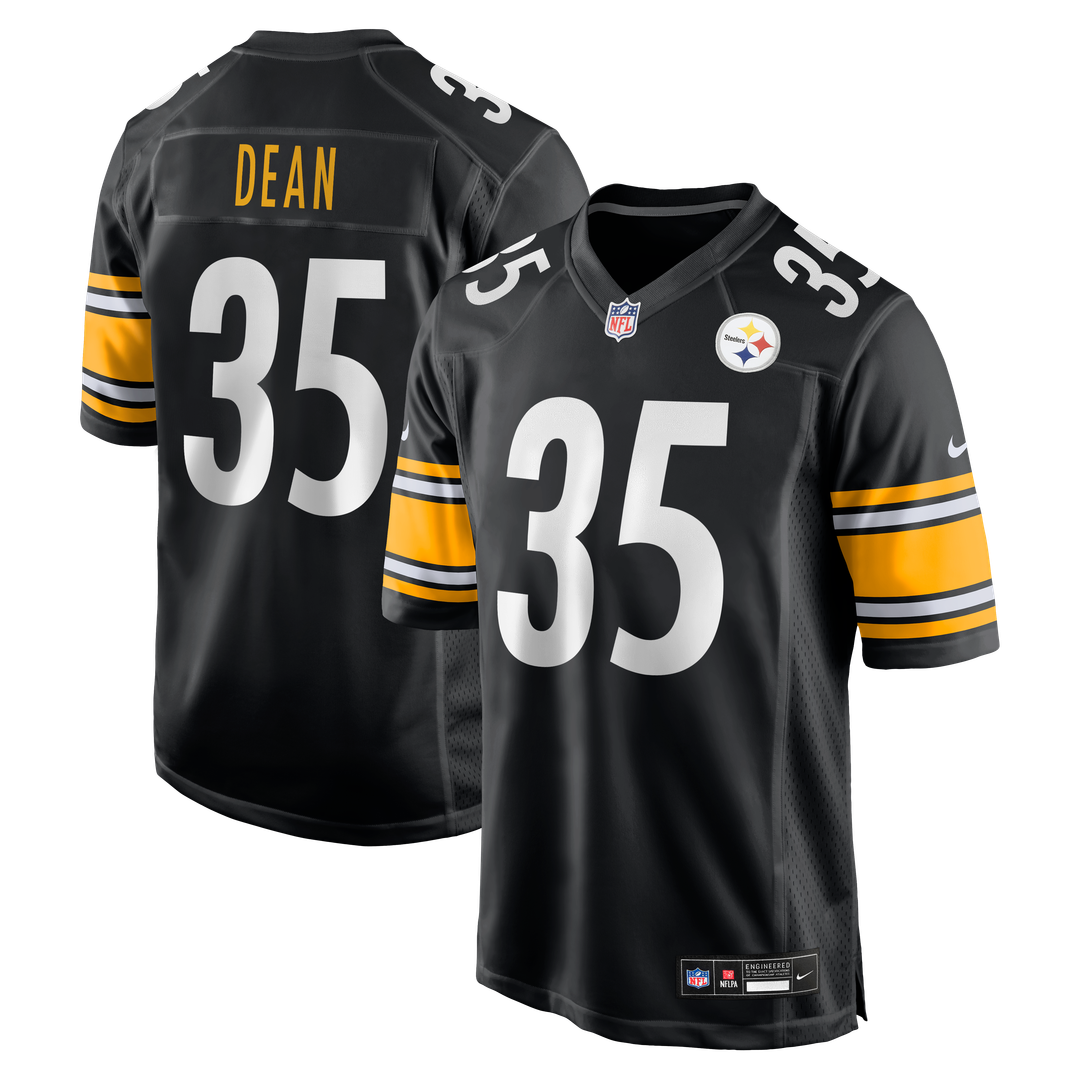 Pittsburgh Steelers Jamel Dean Nike Black Team Game Jersey