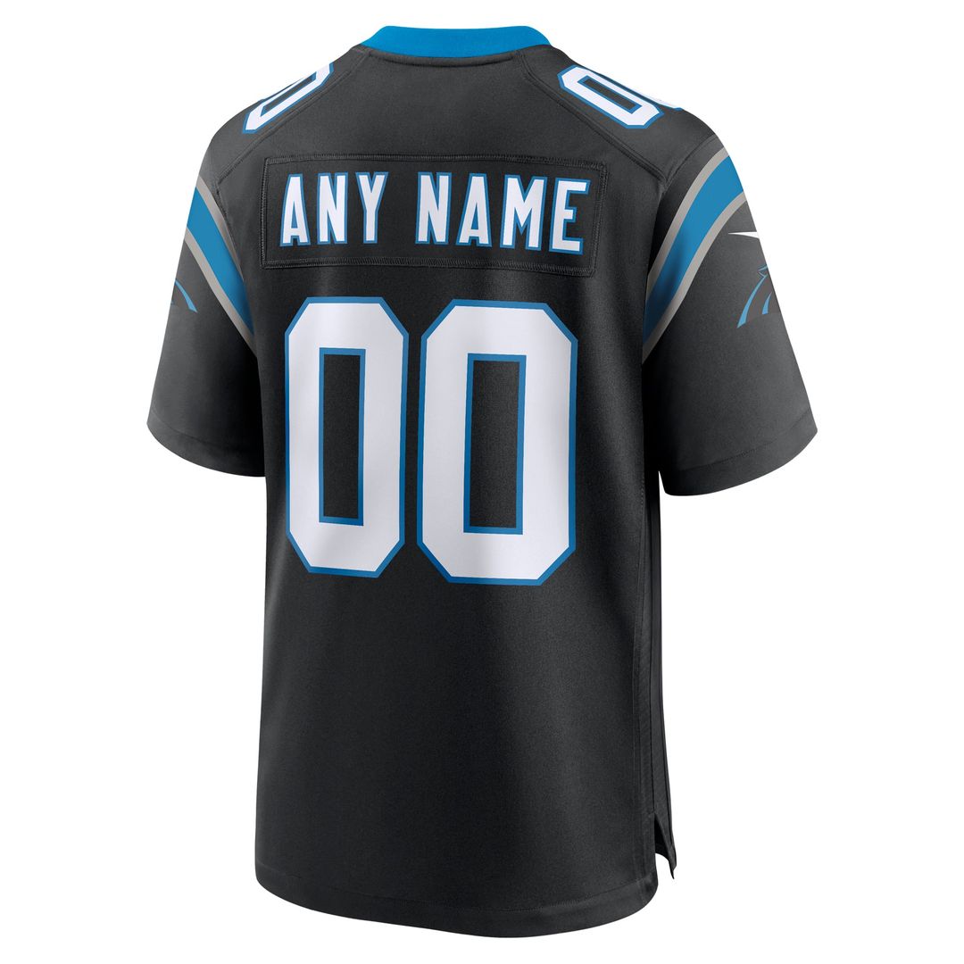 Carolina Panthers Nike Blue Alternate Custom Game Jersey