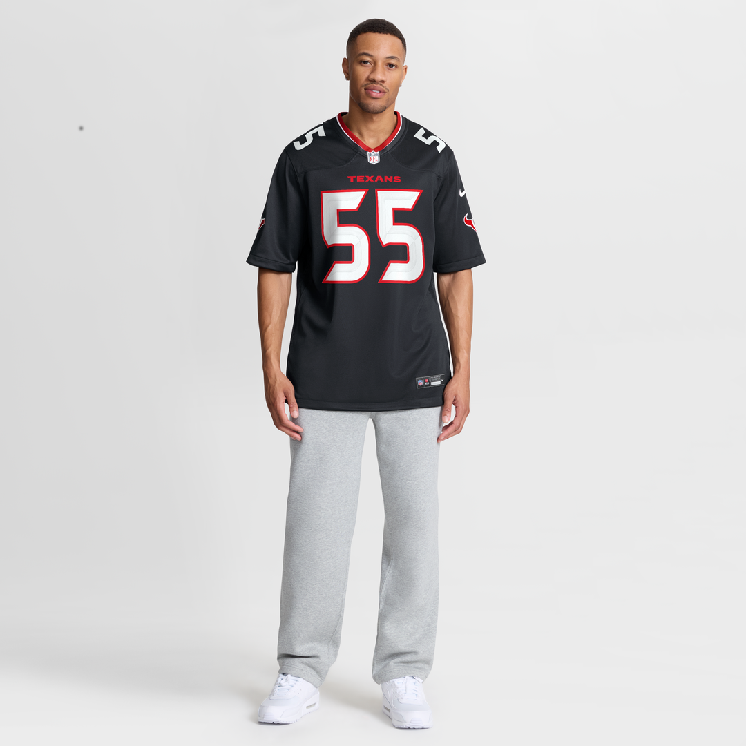 Houston Texans Danielle Hunter Nike Navy Team Game Jersey