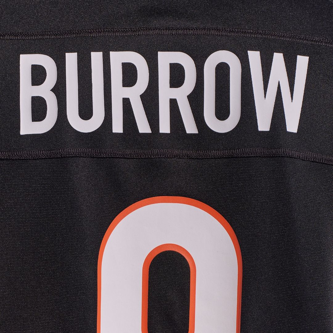 Cincinnati Bengals Joe Burrow Nike Orange Alternate Game Jersey