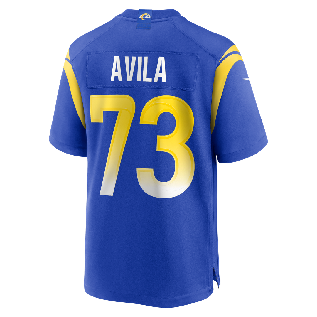 Los Angeles Rams Steve Avila Nike Royal Home Game Jersey