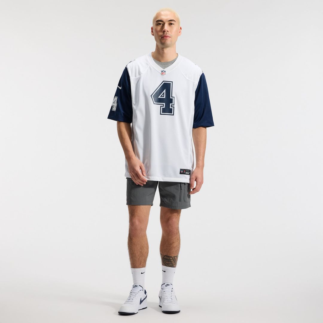 Dallas Cowboys Dak Prescott Nike White Alternate Game Team Jersey