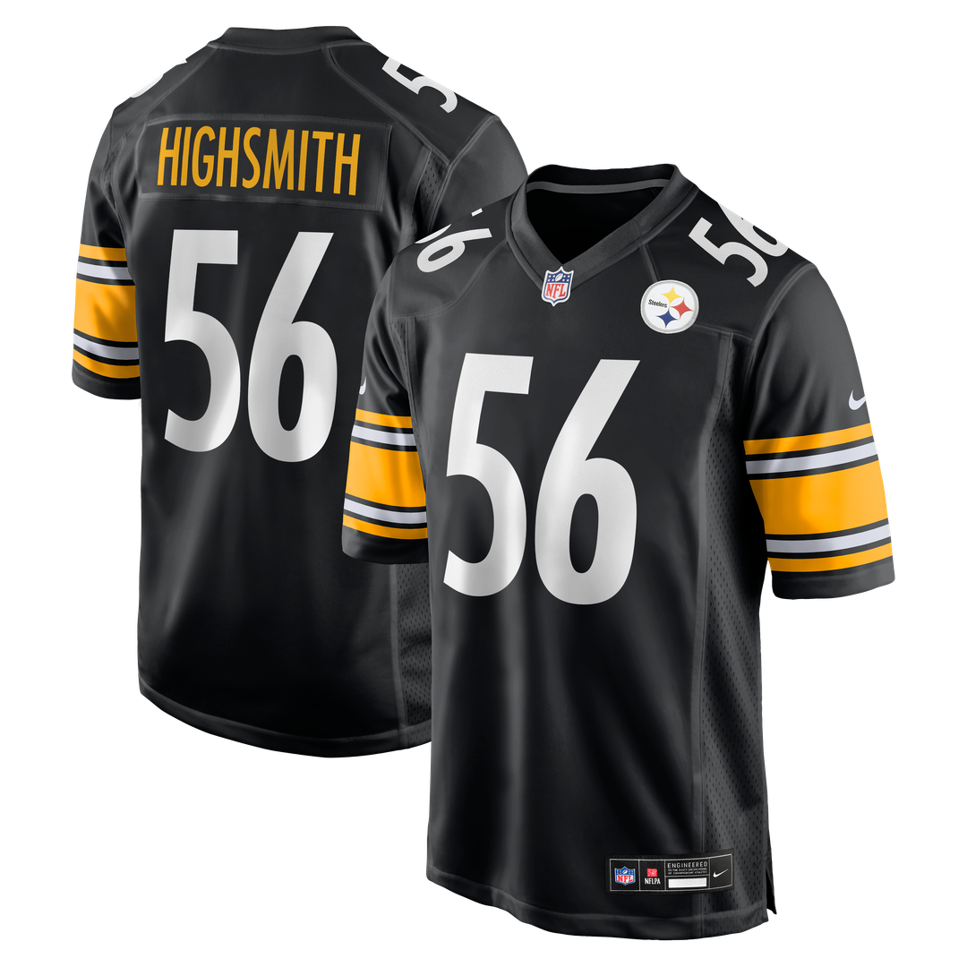 Pittsburgh Steelers Alex Highsmith Nike Black Game Jersey