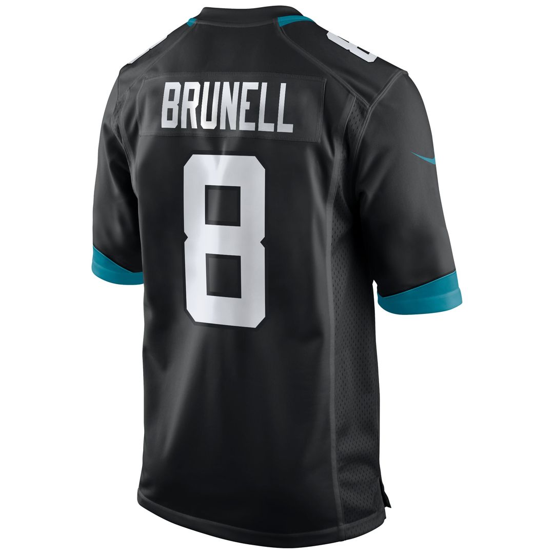 Jacksonville Jaguars Mark Brunell Nike Black Retired Player Alternate Game Jersey