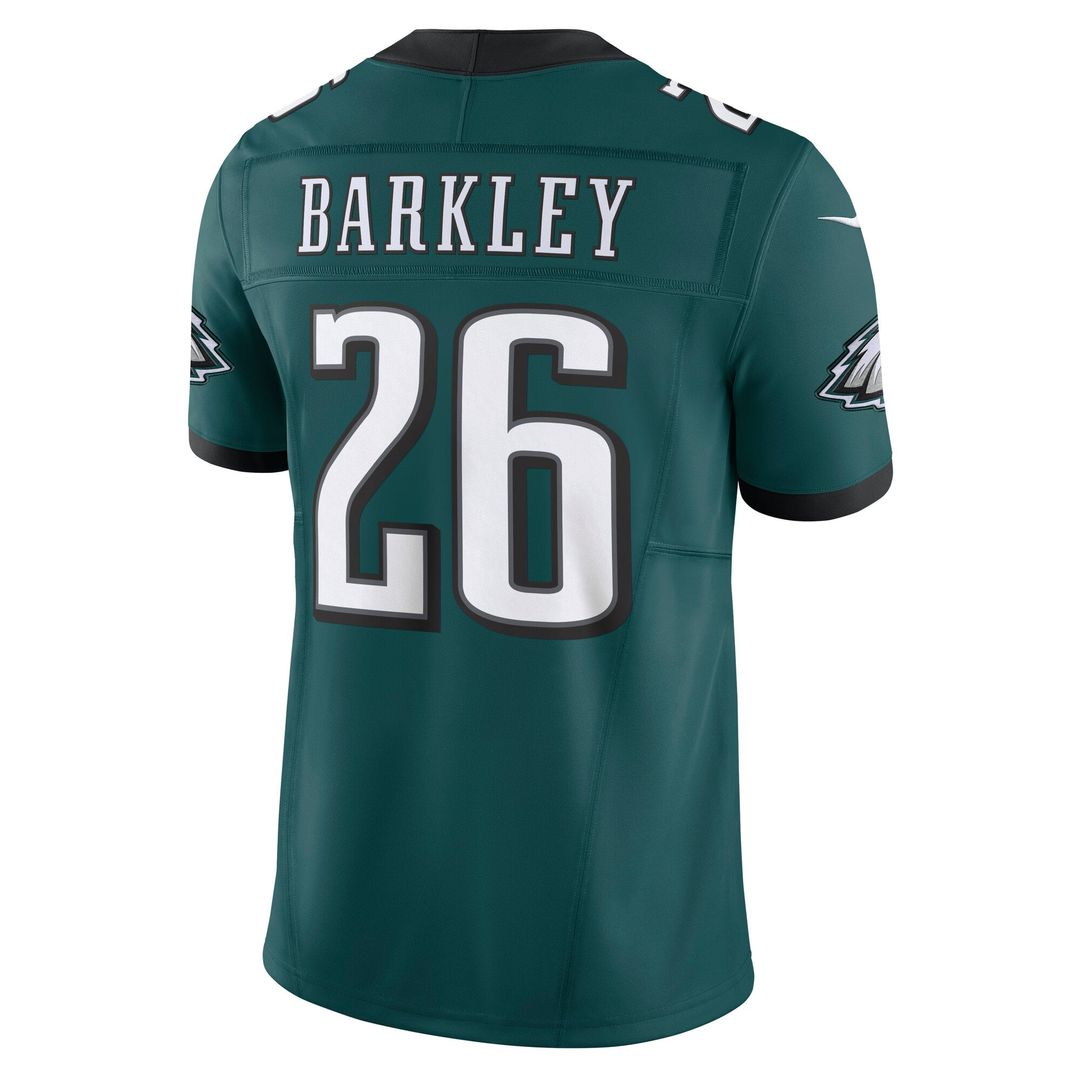 Philadelphia Eagles Saquon Barkley Nike Midnight Green Vapor F.U.S.E. Limited Jersey