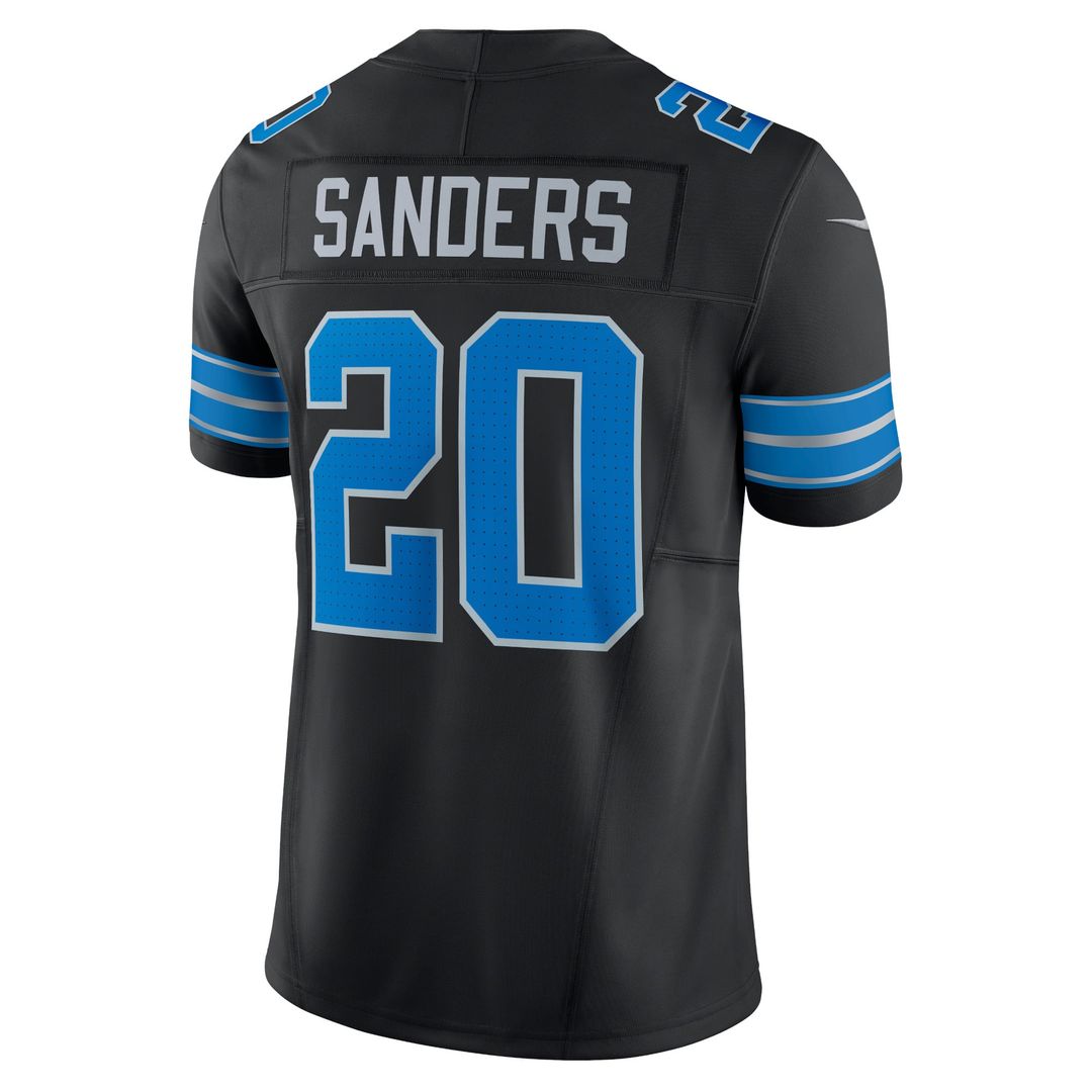 Detroit Lions Barry Sanders Nike Black 2nd Alternate Vapor F.U.S.E. Limited Jersey
