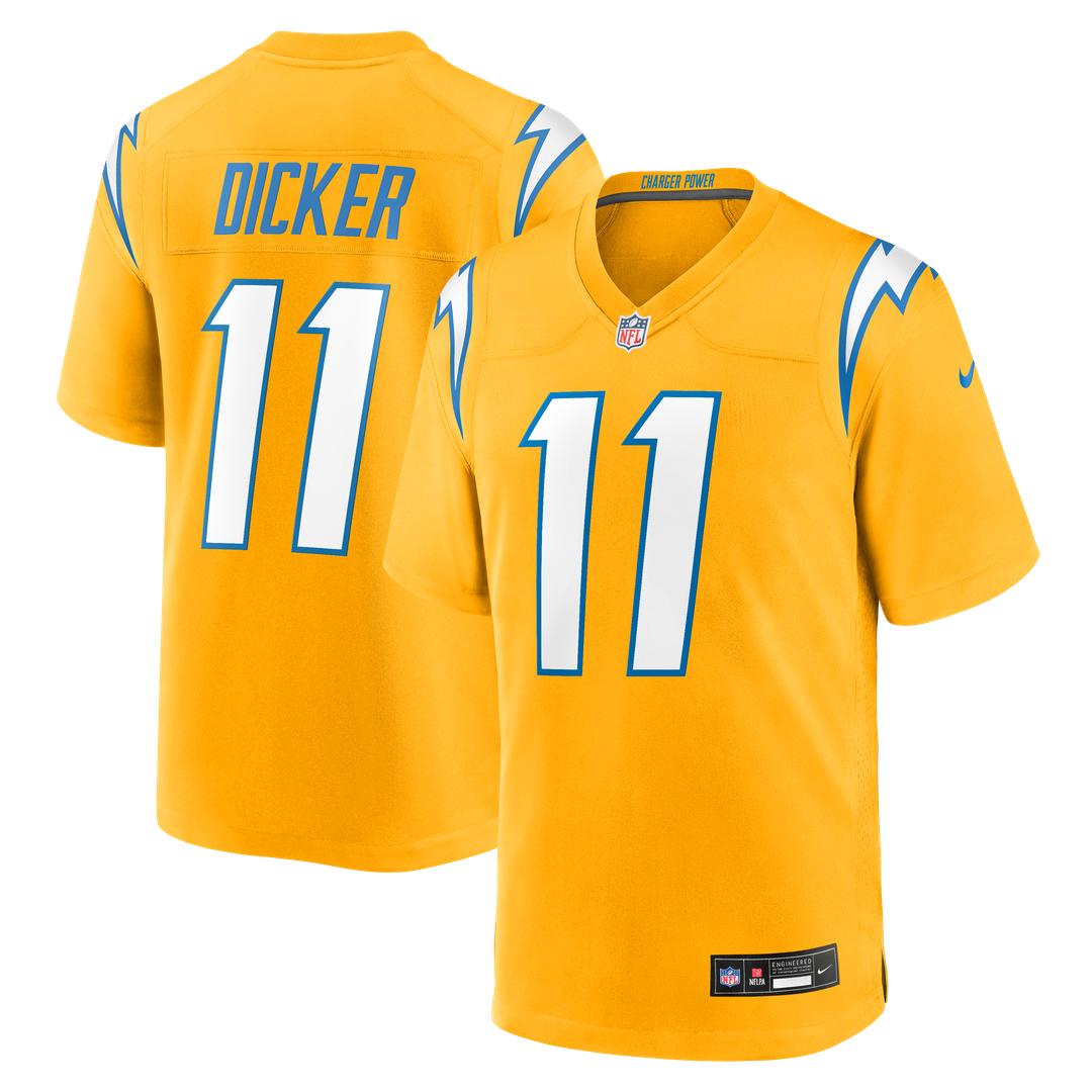 Los Angeles Chargers Cameron Dicker Nike Powder Blue Game Jersey