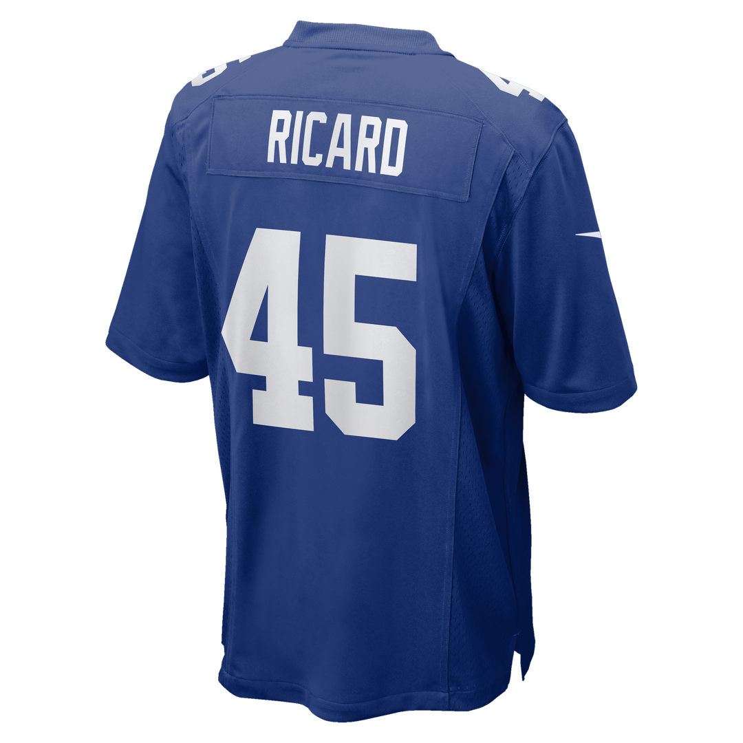 New York Giants Patrick Ricard Nike Royal Team Game Jersey