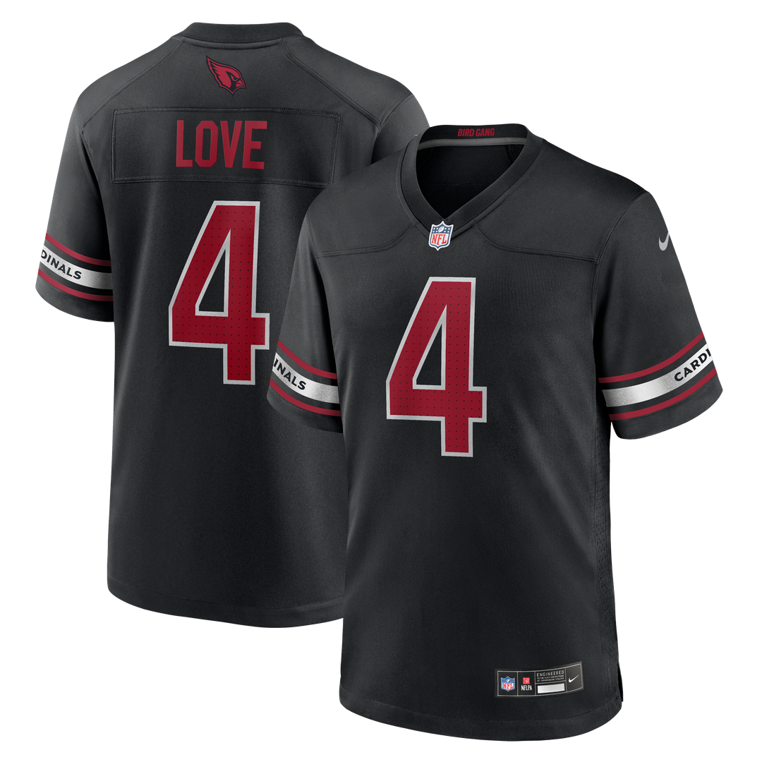 Arizona Cardinals Jeremiyah Love Nike White Game Player Jersey