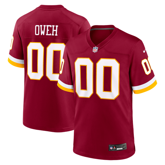 Washington Commanders Odafe Oweh Nike Burgundy Game Jersey