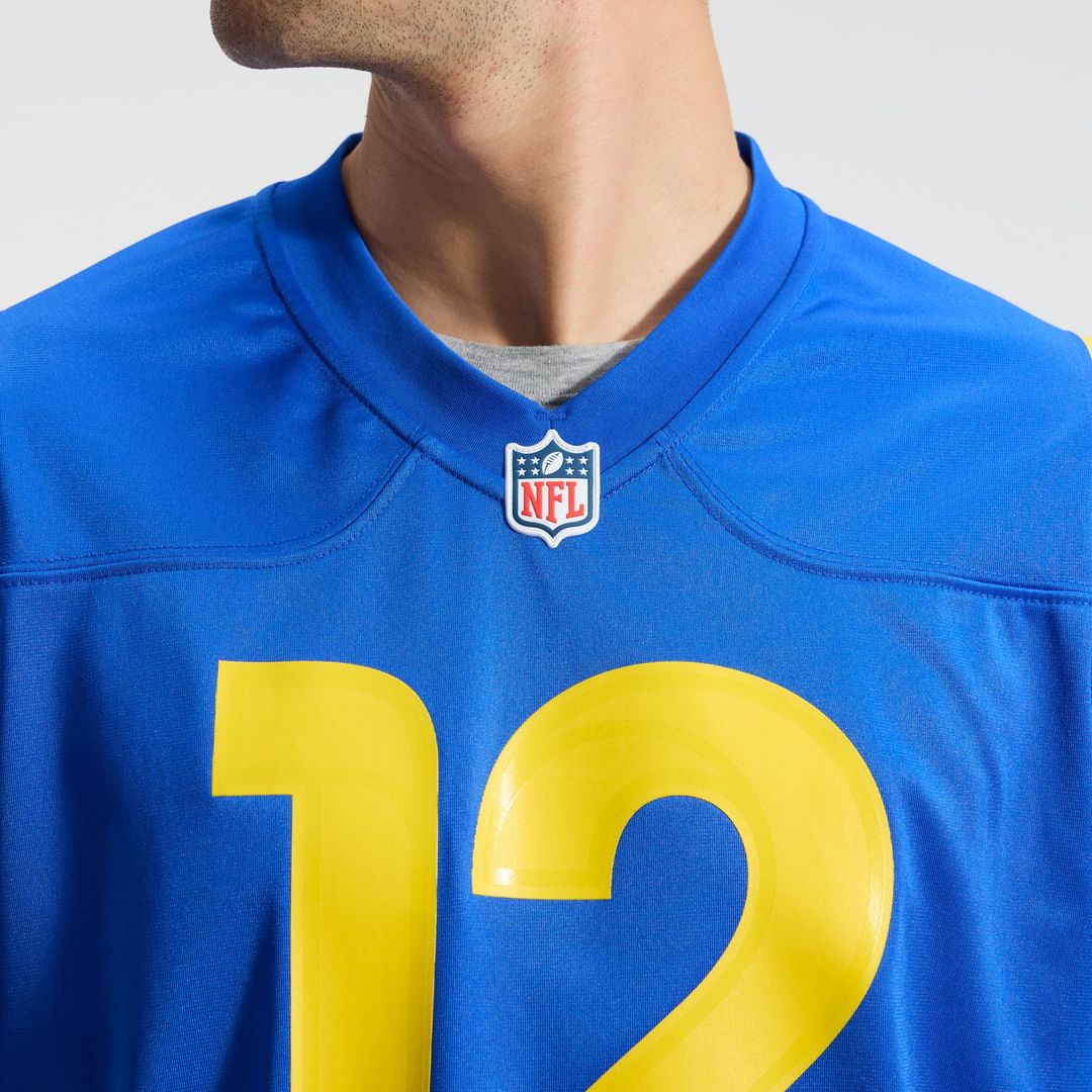 Los Angeles Rams Puka Nacua Nike White White Game Player Jersey