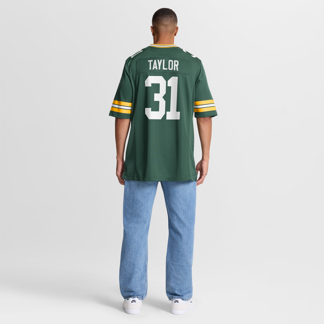 Green Bay Packers Jim Taylor Nike Green Game Retired Player Jersey