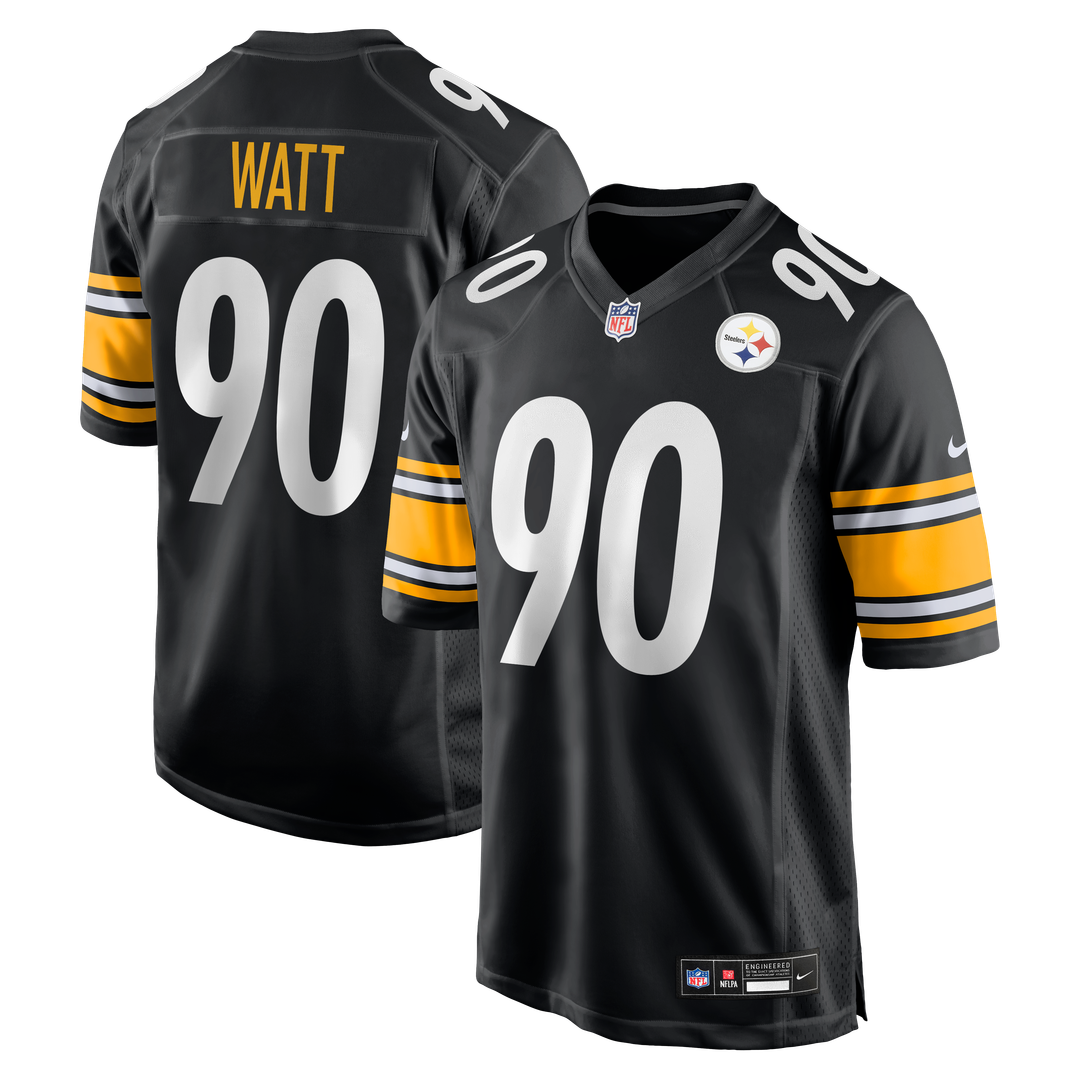 Pittsburgh Steelers T.J. Watt Nike Gold Alternate 1933 Throwback Game Jersey