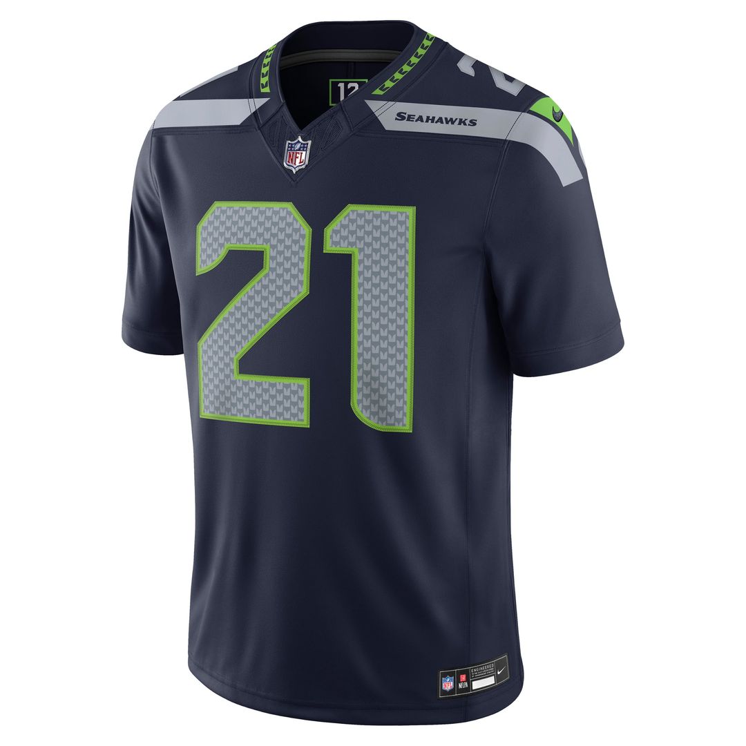 Seattle Seahawks Devon Witherspoon Nike Royal Alternate Vapor F.U.S.E. Stitched Limited Jersey