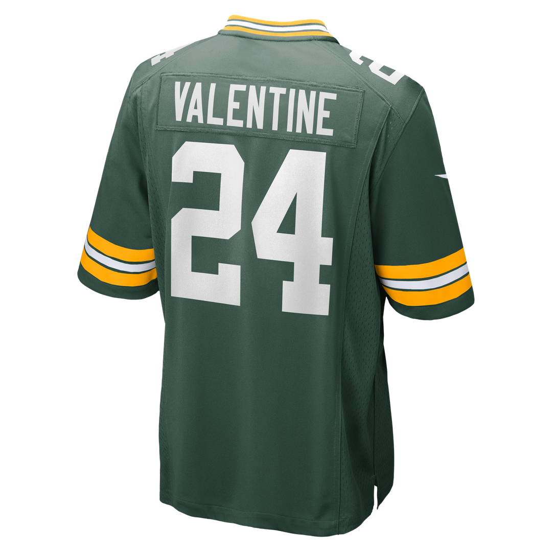 Green Bay Packers Carrington Valentine Nike Green Game Jersey