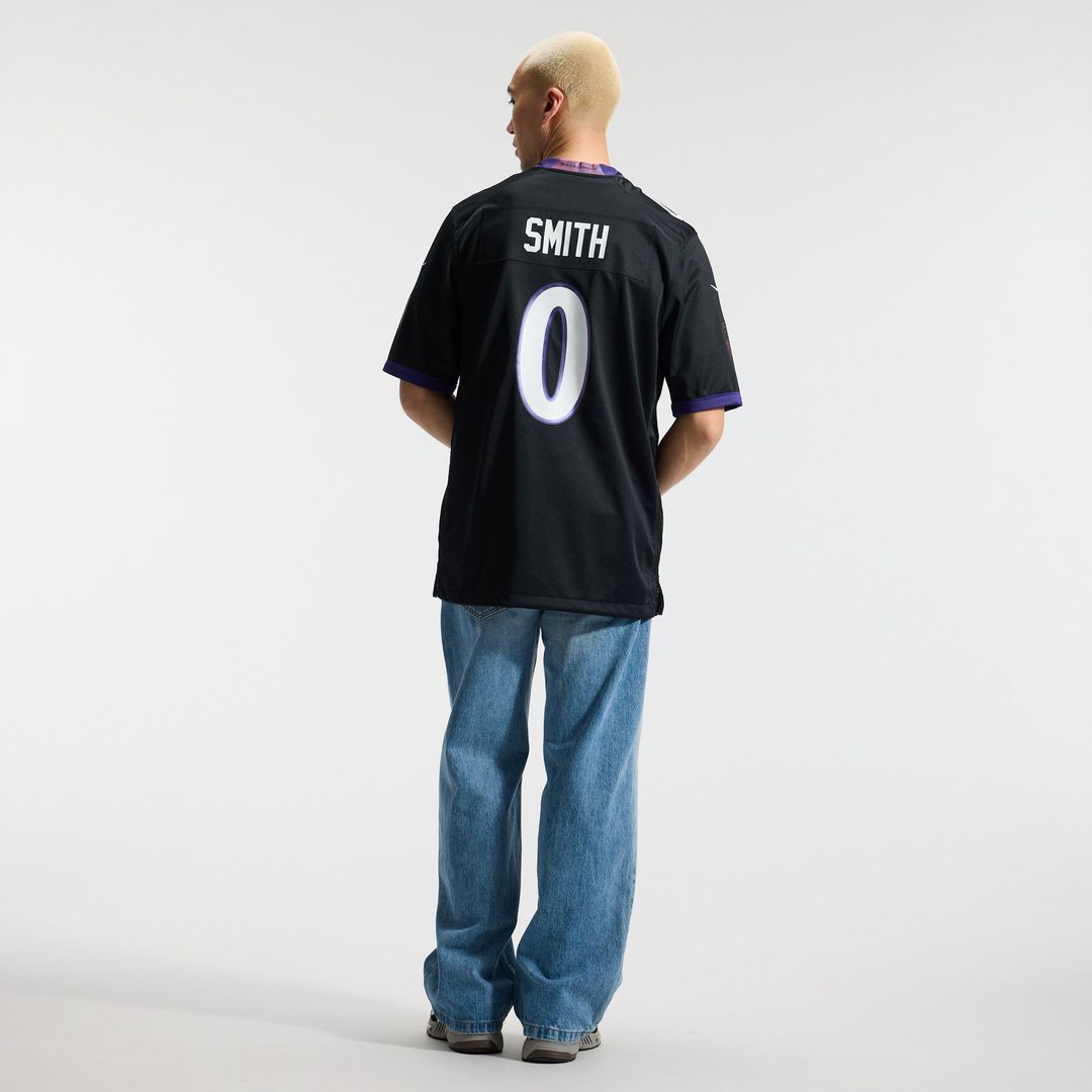 Baltimore Ravens Roquan Smith Nike Purple Alternate Game Jersey