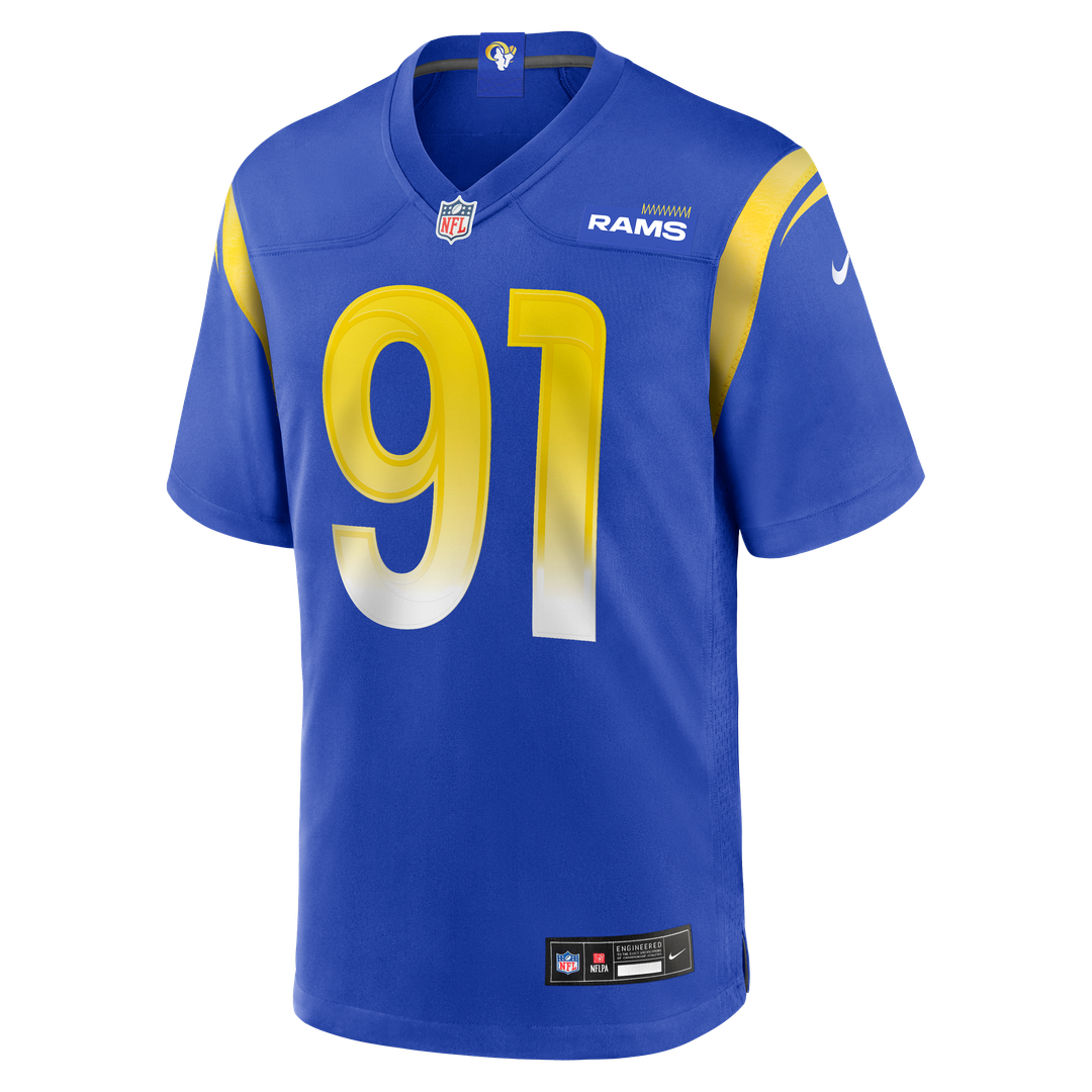 Los Angeles Rams Kobie Turner Nike Royal Home Game Jersey