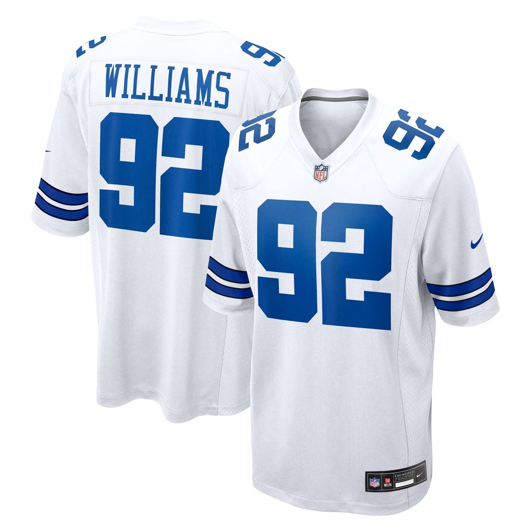 Dallas Cowboys Quinnen Williams Nike Navy Team Game Jersey