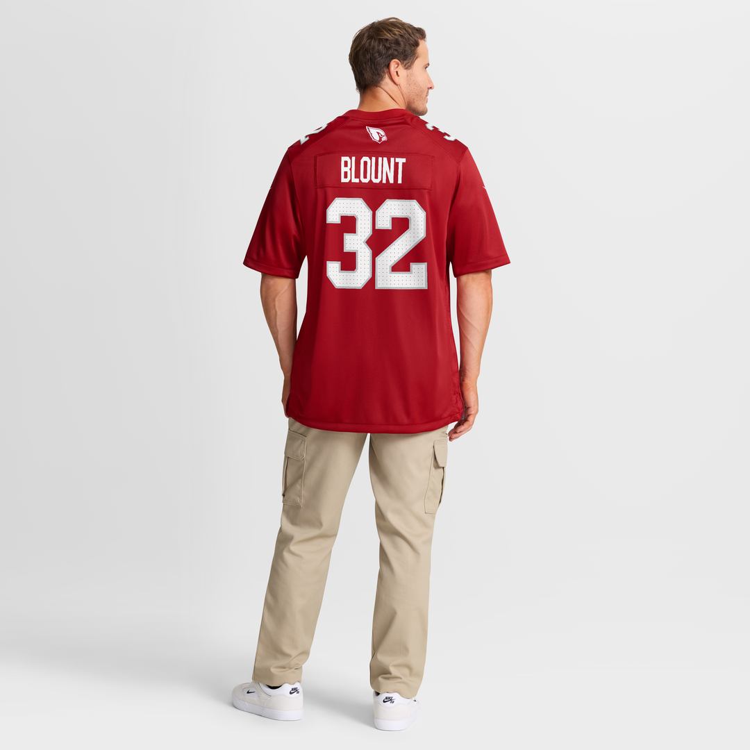 Arizona Cardinals Joey Blount Nike Cardinal Game Jersey