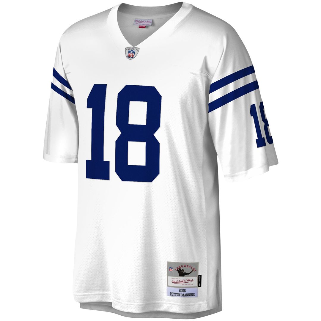 Indianapolis Colts Peyton Manning Mitchell & Ness Royal Legacy Replica Jersey