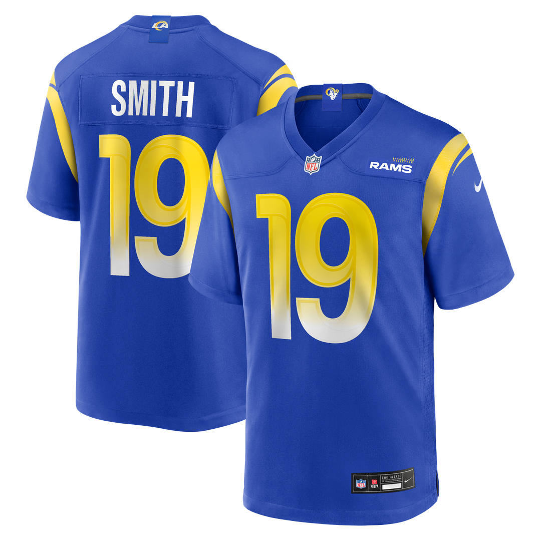 Los Angeles Rams Xavier Smith Nike Royal Home Game Jersey