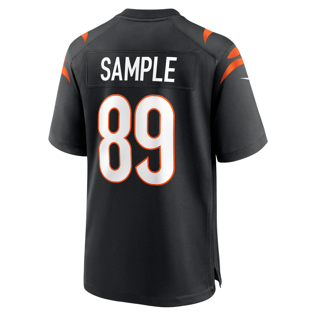 Cincinnati Bengals Drew Sample Nike Black Game Jersey