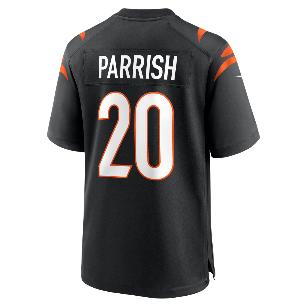 Cincinnati Bengals Lemar Parrish Nike Black Team Retired Game Jersey