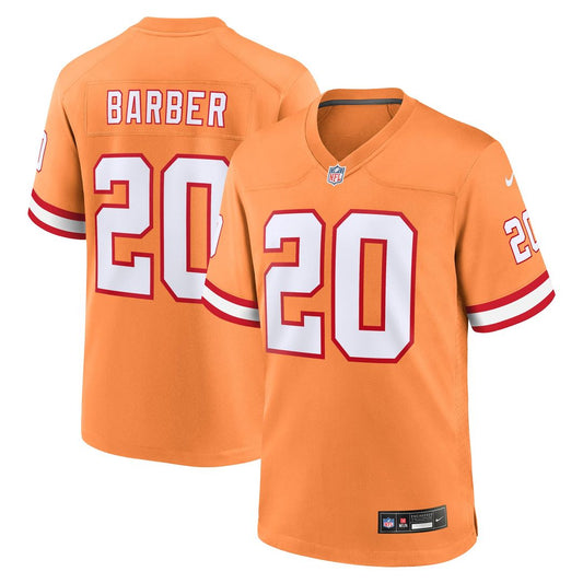 Tampa Bay Buccaneers Ronde Barber Nike Orange Retired Player Alternate Game Jersey